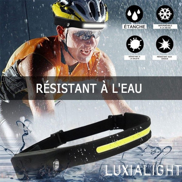 Lampe Frontale Sport, Waterproof IPX4 - Bandeau LED - Français